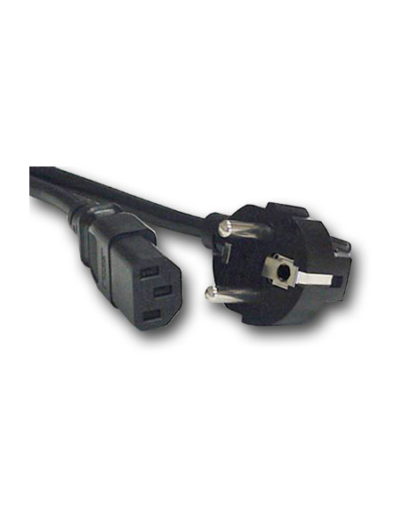 CABLE CORRIENTE CPU PC 1 5M  100W MAX  IEC-C13