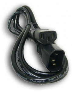 CABLE ALARGADOR CORRIENTE CPU PC 3M IEC C13 C14