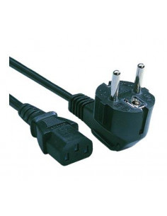 CABLE CORRIENTE CPU PC IEC-C13 3M HOMOLOGADO VDE