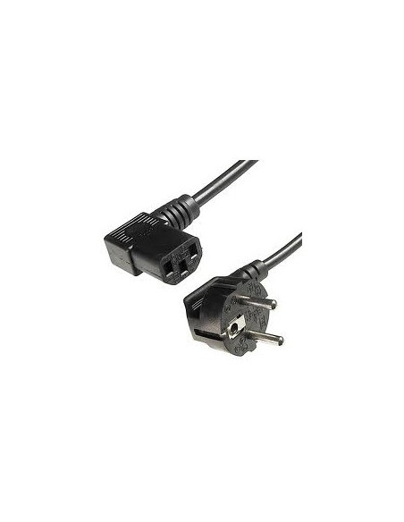 CABLE CPU 1 8M C13 SCHUKO ACODADO HOMOLOGADO VDE