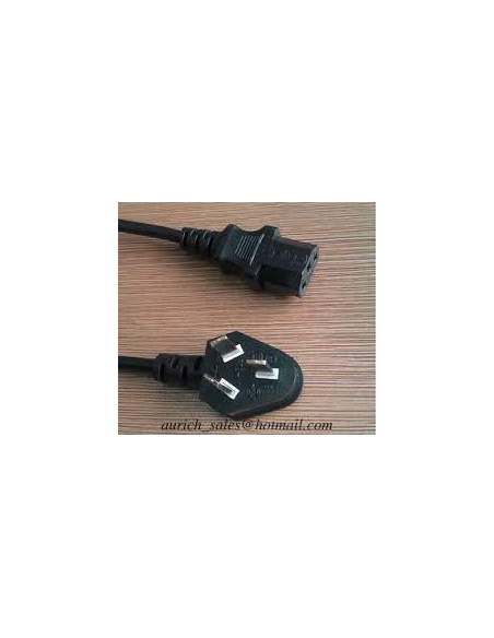 CABLE DE CORRIENTE PC CPU TIPO CHINO 1 2M IEC-C13