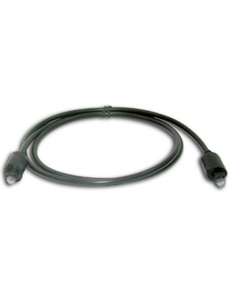 CABLE FIBRA OPTICA  AUDIO  2 2MM TOSLINK 1M