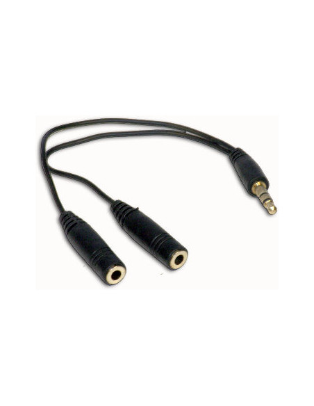 CABLE JACK 3 5 MACHO X2 JACK 3 5 DOBLE HEMBRA SATY