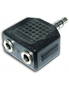 ADAPTADOR JACK 3 5 A 2xJACK 3 5 DOBLE ESTEREO