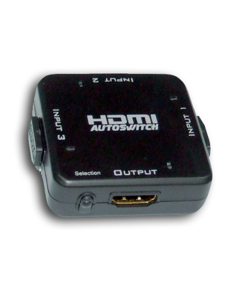 CONMUTADOR AUTOMATICO HDMI 3 ENTRADAS 1 SALIDA