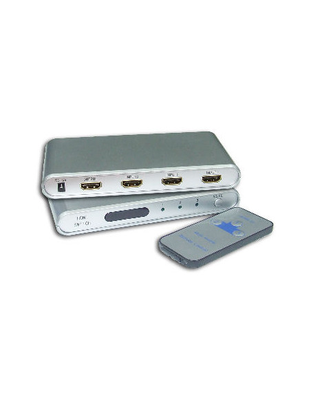 CONMUTADOR HDMI 3 ENTRADAS 1 SALIDA CON M/D MOD801