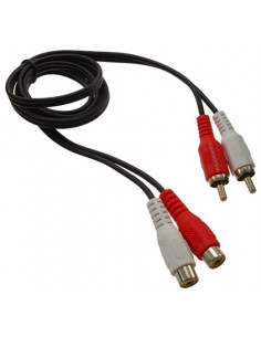 CABLE 2-RCA MACHO A HEMBRA