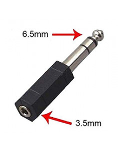 ADAPTADOR JACK 3 5-H A 6 5-M STEREO SATYCON