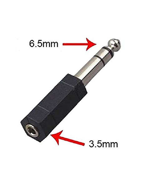 ADAPTADOR JACK 3 5-H A 6 5-M STEREO SATYCON