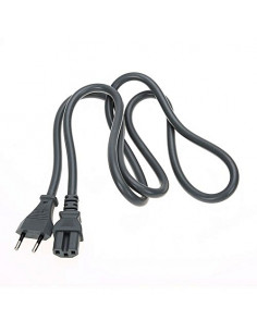 CABLE ESPECIAL DE CORRIENTE IEC-C15 EUROPEO 1 2M
