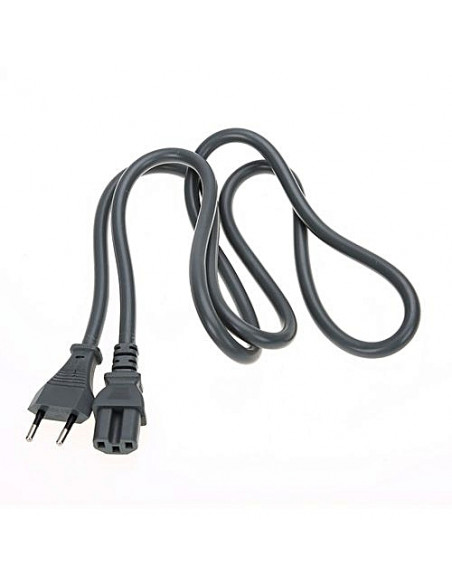CABLE ESPECIAL DE CORRIENTE IEC-C15 EUROPEO 1 2M