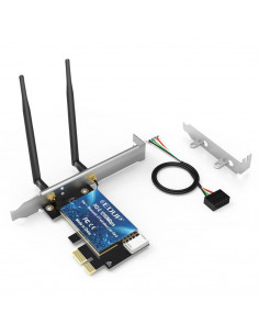 TARJETA PCI-E WIFI AC1200   BLUETOOTH EDUP EP-9620
