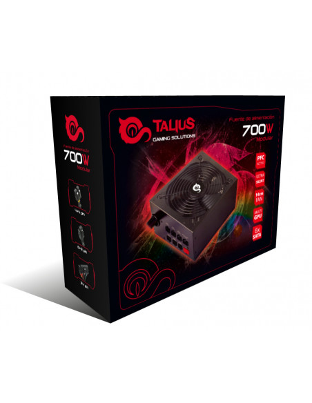 FUENTE ALIMENTACION ATX TALIUS 700W MODULAR 14CM