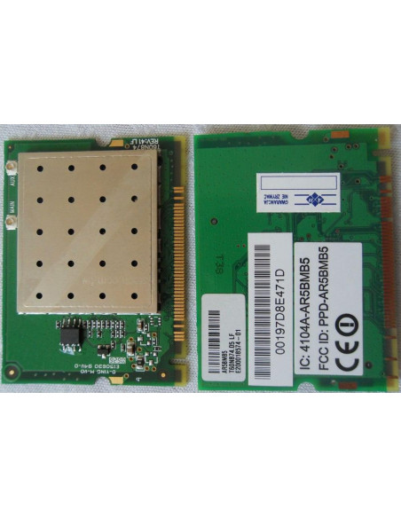 TARJETA RED ATHEROS MINI PCI WIFI 108MBPS USADO