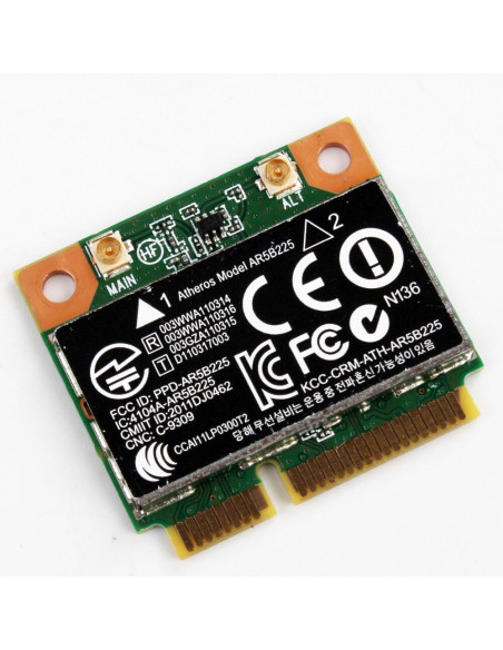 TARJETA MINI PCI WIFI  BT ATHEROS AR5B225 USADO