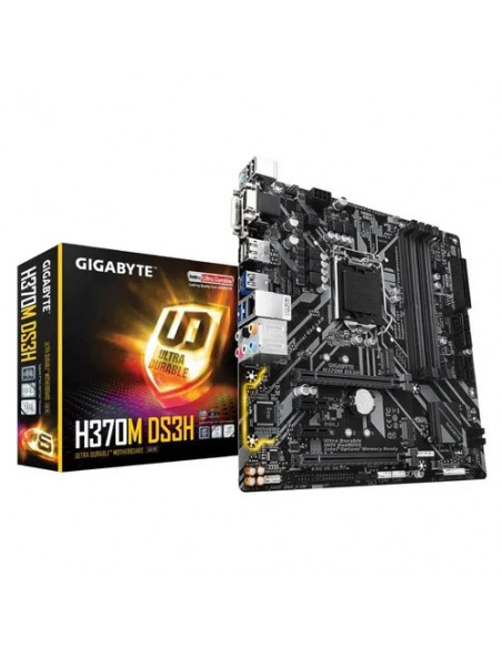 PLACA BASE GIGABYTE H370M DS3H S1151-9G 4X DDR4