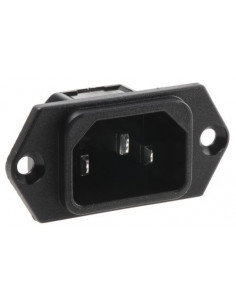 RASPBERRY CONECTOR ENCHUFE C14 MACHO