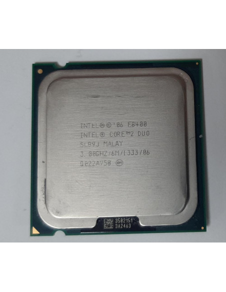 CPU INTEL S775 C2D E8400 REACONDICIONADO SIN DISIP