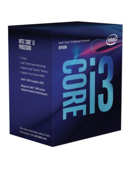 CPU INTEL CORE I3-8100 3 6GHZ 6MB SOCKET S1151
