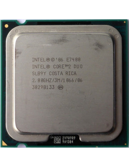 CPU INTEL S775 C2D E7400 REACONDICIONADO SIN DISIP