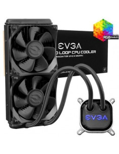 REFRIGERANCION LIQUIDA EVGA CLC 240MM RGB 2X 120MM