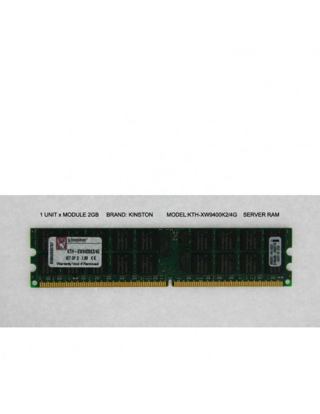 KINGSTON KTH-XW9400K2 9965292-005 A02LF MODULE 2GB