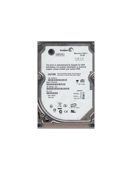DISCO DURO 2 5  SATA SEAGATE LD25 2 ST940210AS