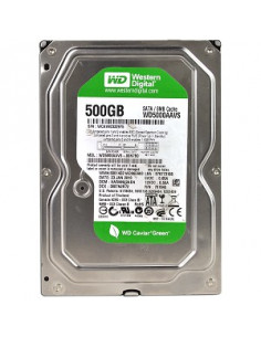 DISCO DURO HDD 3 5  SATA 500GB WD5000AVVS