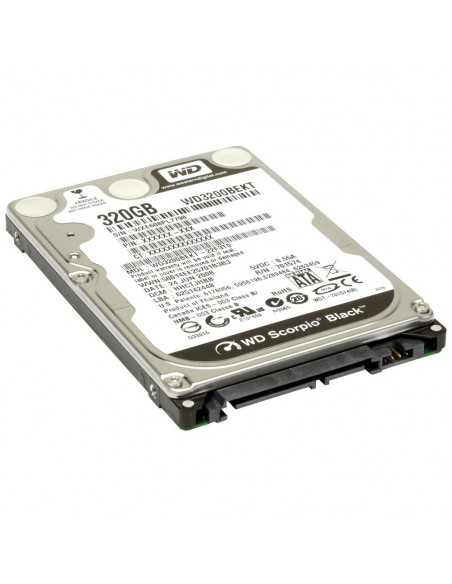 DISCO DURO HDD 2 5  SATA 320GB WD WD3200BEKT 9MM