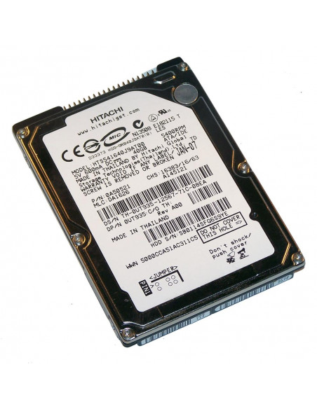 DISCO DURO HDD 2 5  IDE 40GB HITACHI HTS42124H9AT0