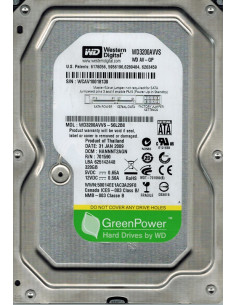 DISCO DURO HDD 3 5  SATA 320GB WD3200AVVS