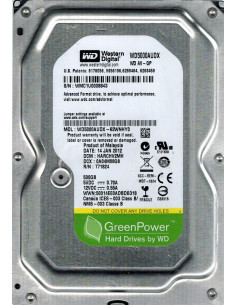 DISCO DURO HDD 3 5  SATA 500GB WD5000AUDX