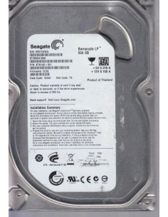 DISCO DURO HDD 3 5  SATA 500GB SEAGATE ST3500412AS
