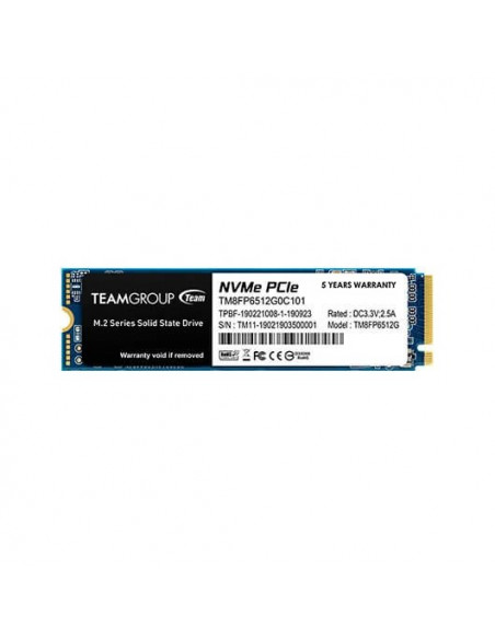 DISCO TEAMGROUP M 2 2280 NVME PCIE 512GB
