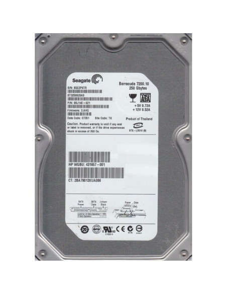 DISCO DURO HDD  3 5 SATA 250GB SEAGATE ST3250620AS