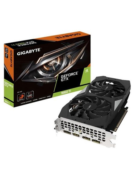 TARJETA GRAFICA GIGABYTE GEFORCE GTX1660TI OC 6GB