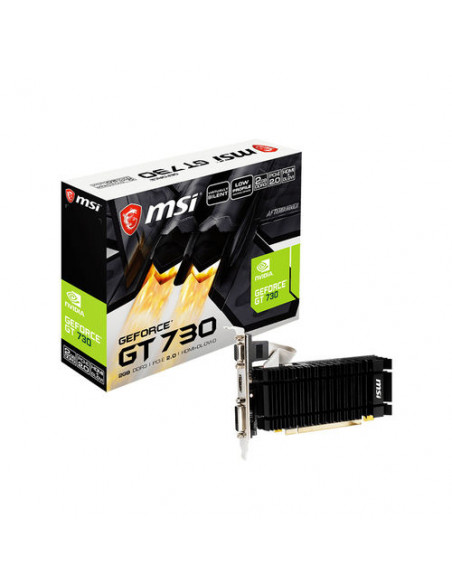 TARJETA GRAFICA MSI GT730 2GB GDDR3 HDMI VGA DVI