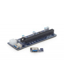 ADAPTADOR RISER PCIEx16 A USB 3.0 MINADO BTC PCI-E