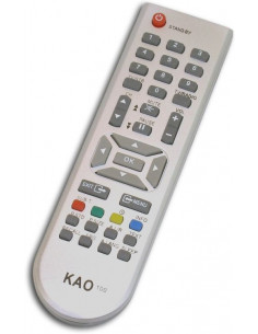 PACK x10 - MANDO SATELITE PARA KAON KAO100 PLATA