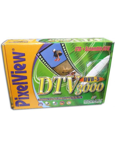 SINTONIZADORA SATELITE PIXELVIEW DTV 3000 CON M/D