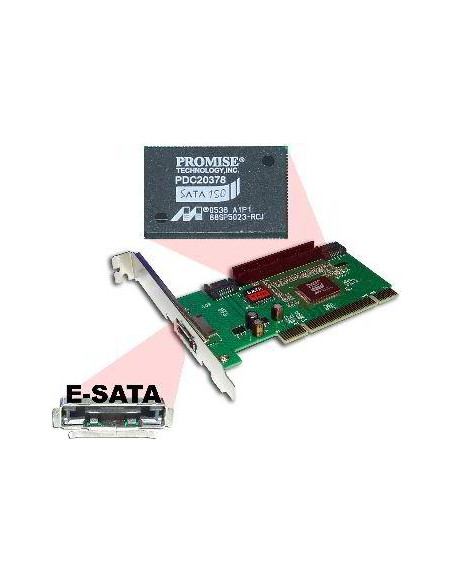 CONTROLADORA PCI IDE/SATA ESATA SATYCON