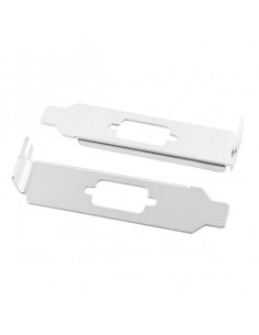 BRACKET PERFIL BAJO LP DB9 RS232 SERIE VGA 8CM