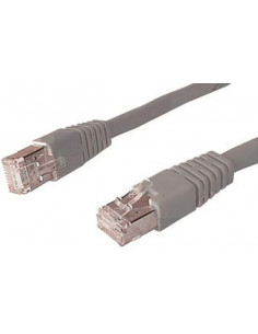 CABLE RED UTP RJ45 CAT5E 1M SATYCON GRIS