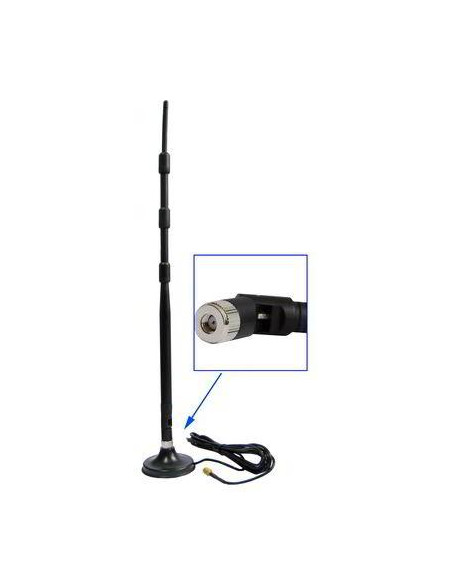 ANTENA WIFI OMNI SMA 13 DB BASE SATYCON