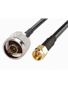 CABLE ADAPTADOR PIGTAIL SMA-MACHO / N MACHO 10M