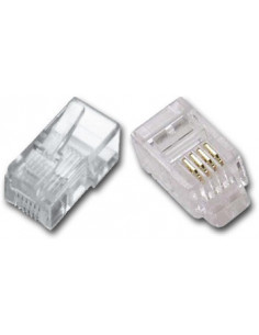 CONECTORES RJ11 PARA CRIMPAR