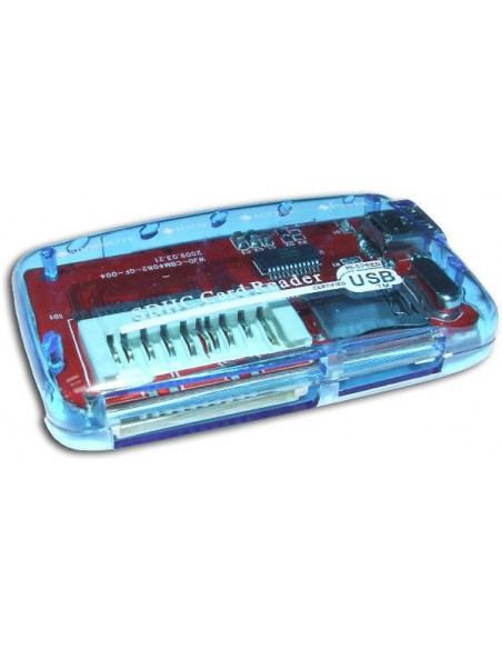 LECTOR MULTITARJETAS USB2 0 SDHC 18 en 1 SATYCON