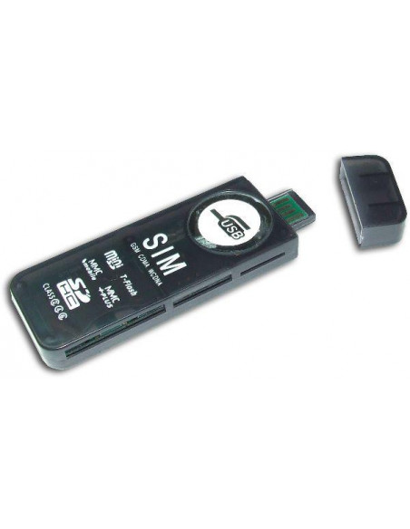 LECTOR MULTITARJETAS / SIM USB 2 0 SATYCON
