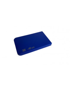CAJA EXT DISCO DURO HDD 2 5  SATA USB AZUL SATY