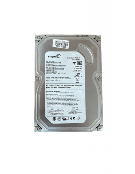 DISCO DURO HDD 3 5  SATA 250GB SEAGATE ST3250310AS